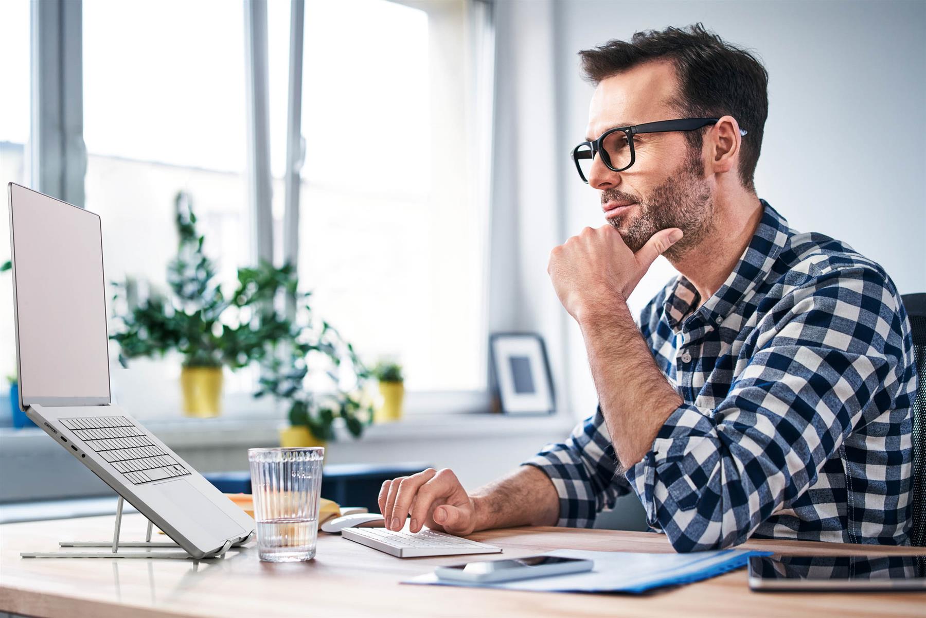 Durable Premium Aluminum Foldable Laptop Stand Rise | Contemporary and Portable