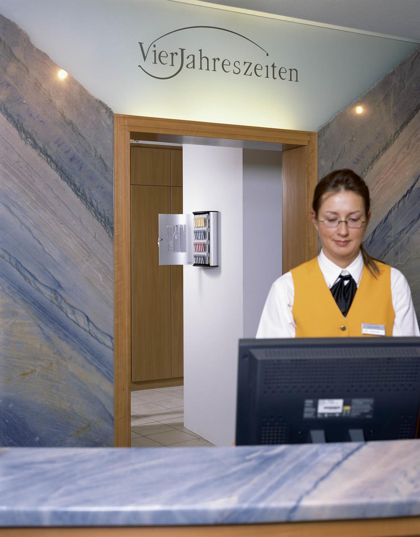 Durable Key Safe 72 Lock Box | Holds 72 Keys | Includes 6 Key Clips