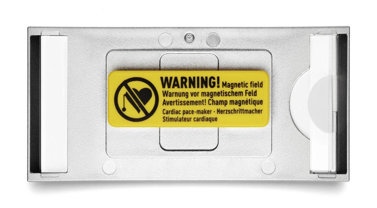 Durable Classic Magnetic Name Tag Badge Holders & Inserts | 10 Pack | 1.34 x 2.91"