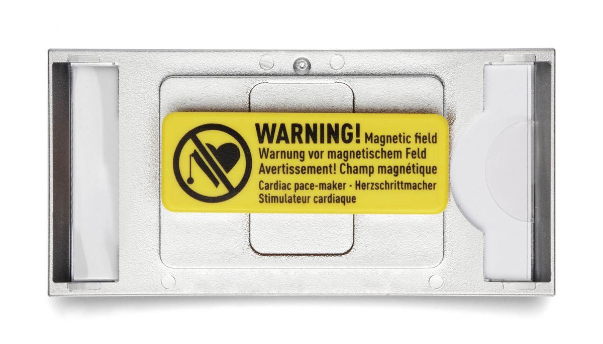 Durable Classic Magnetic Name Tag ID Badge Holders & Inserts | 10 Pack