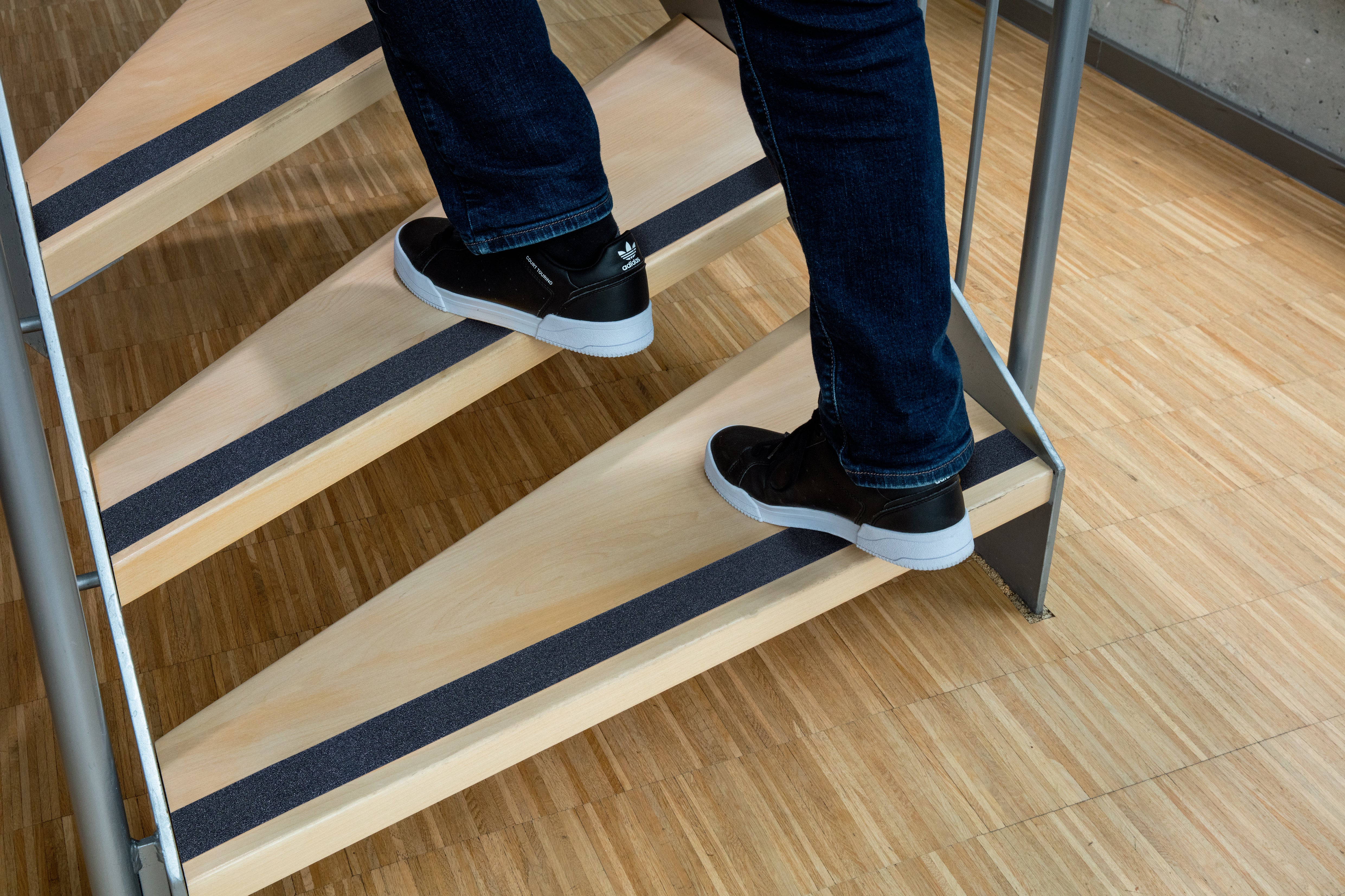 Durable DURALINE GRIP Heavy Duty Anti Slip Floor Tape | 2" x 50ft | Black