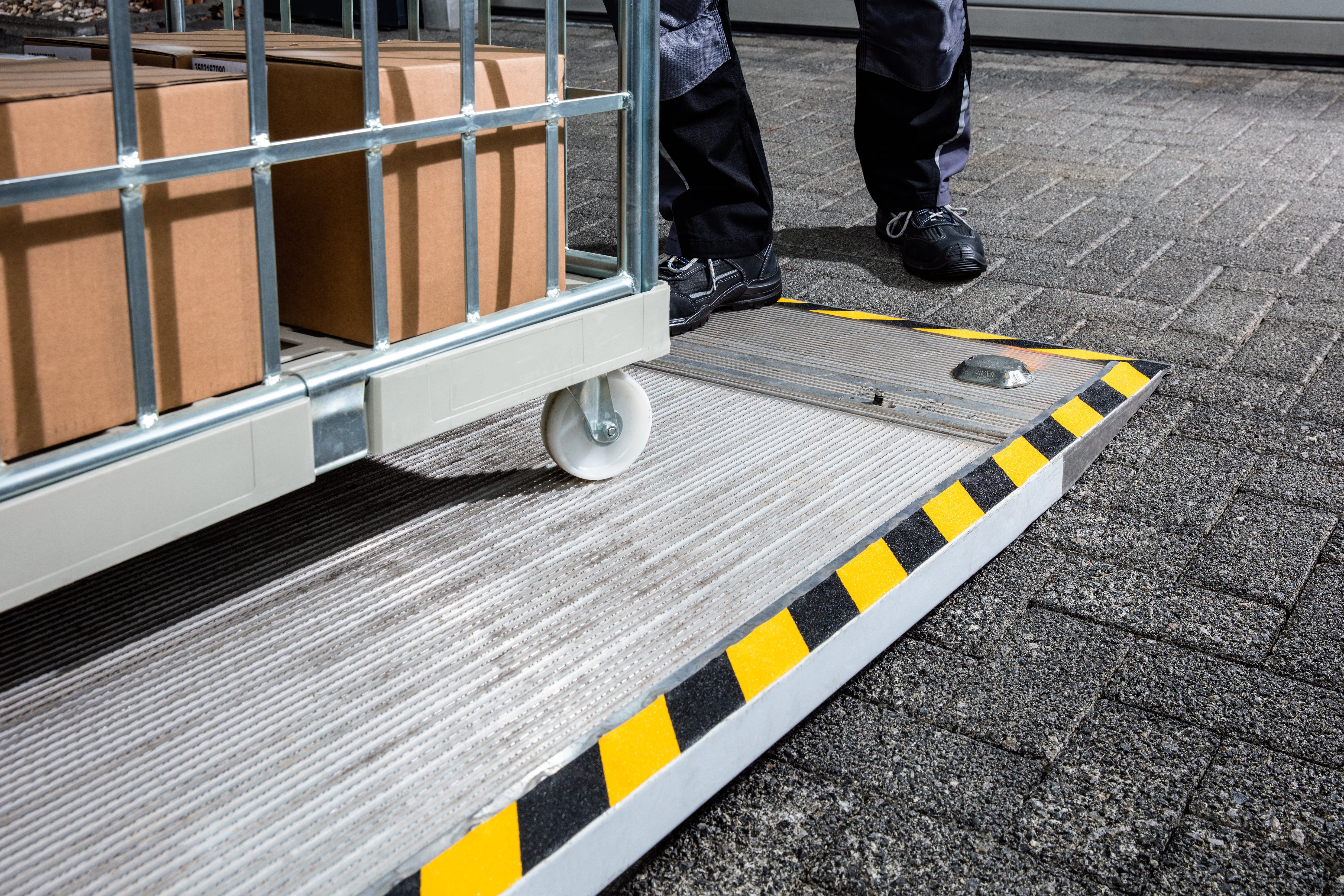 Durable DURALINE GRIP+ Strong Anti Slip Hazard Warning Floor Tape | 2" x 50ft