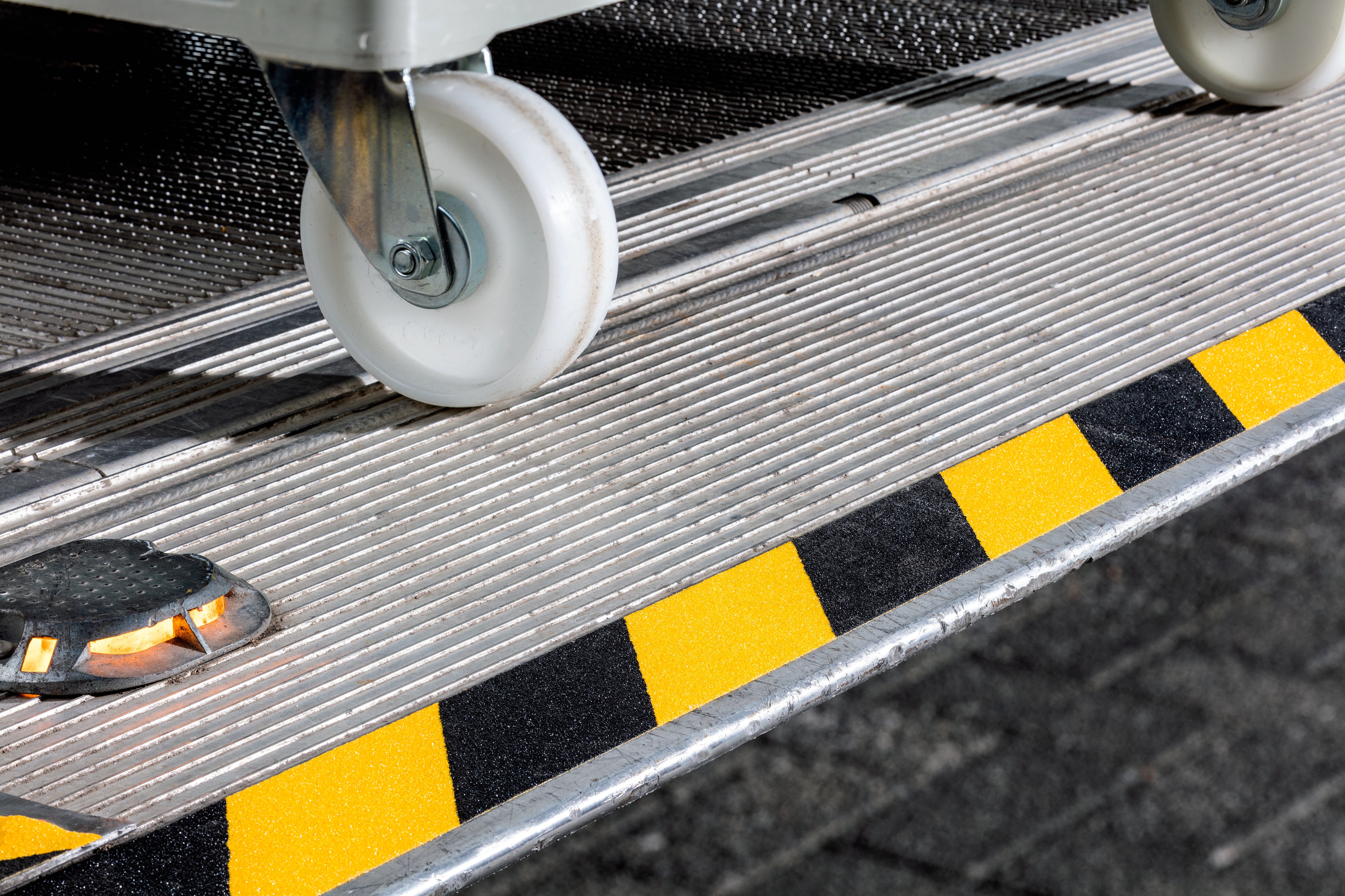 Durable DURALINE GRIP+ Strong Anti Slip Hazard Warning Floor Tape | 2" x 50ft