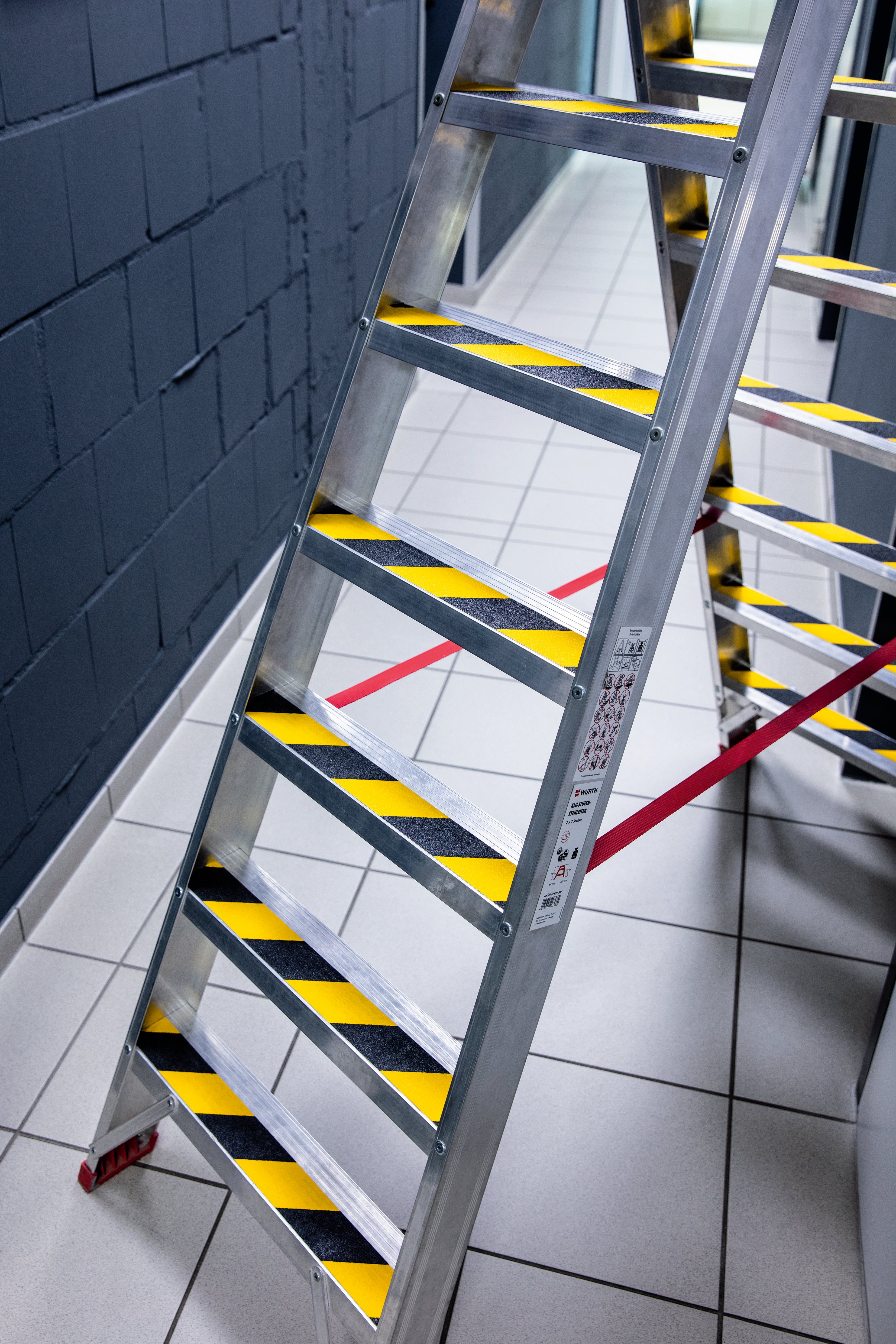 Durable DURALINE GRIP+ Strong Anti Slip Hazard Warning Floor Tape | 2" x 50ft