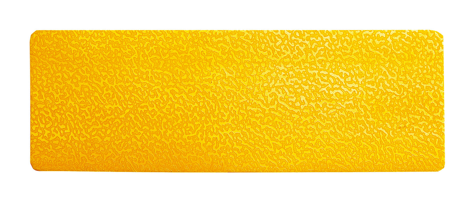 Durable Heavy Duty Adhesive Floor Marking Dash Shape | 10 Pack | Yellow