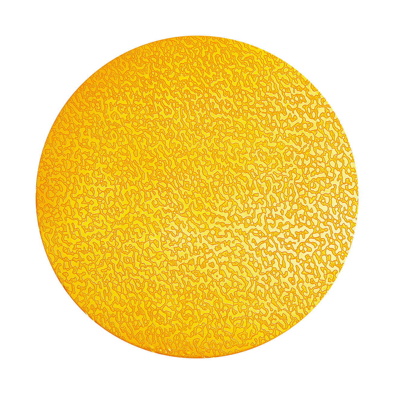 Durable Heavy Duty Adhesive Floor Marking Dot Circle Shape | 10 Pack | Yellow