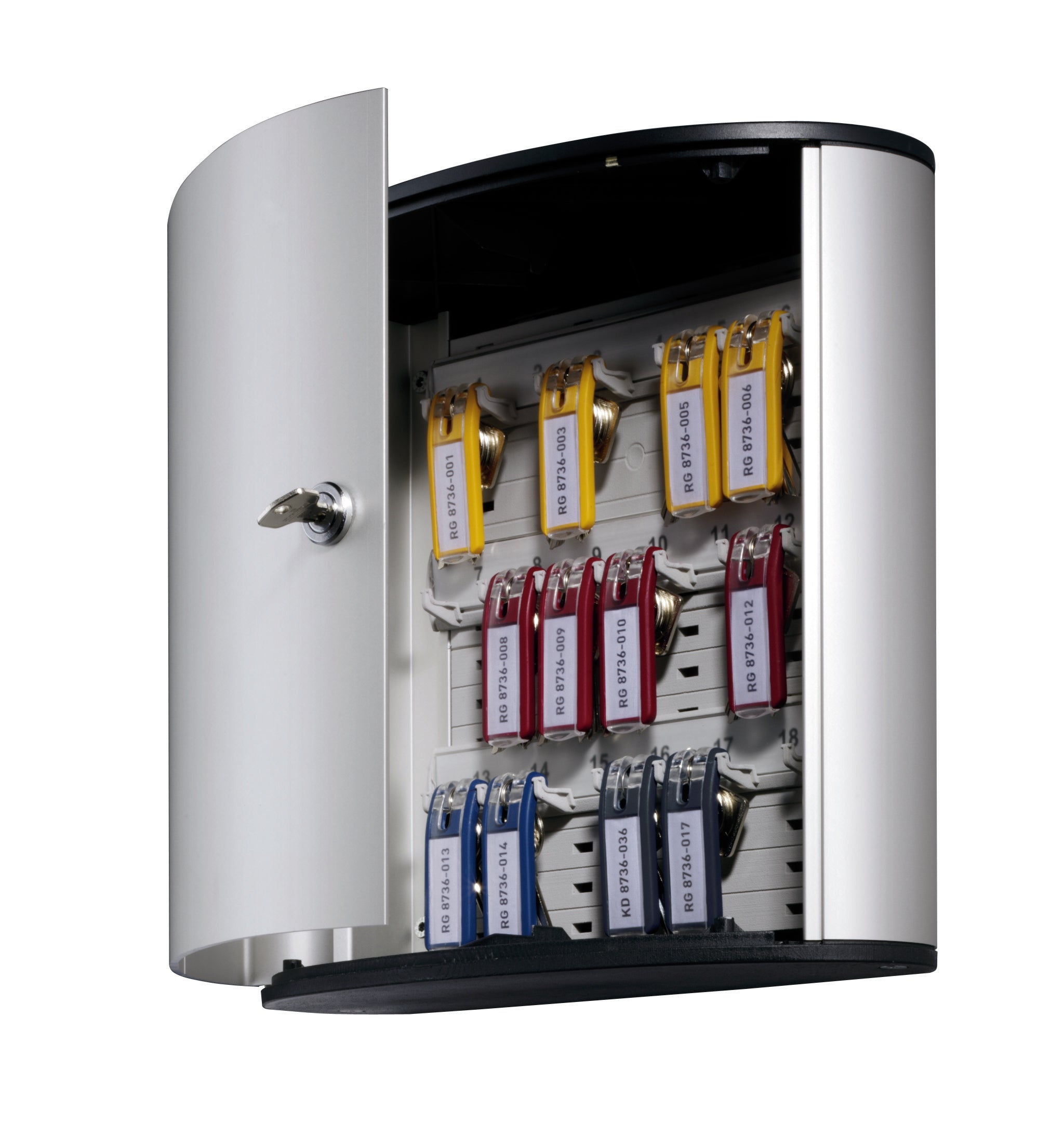 Durable Key Safe 18 Lock Box | Holds 18 Keys | Includes 6 Key Clips