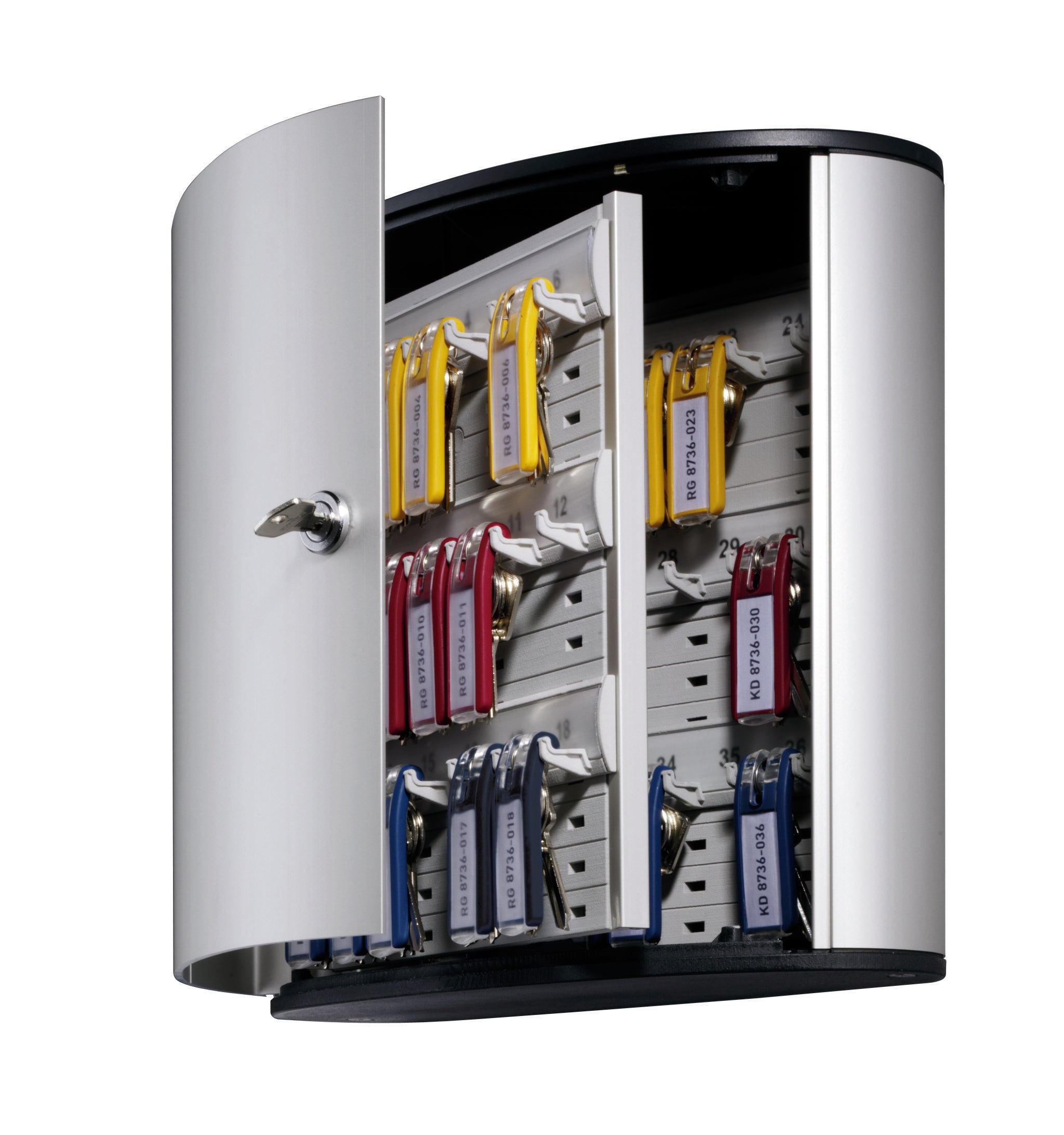 Durable Key Safe 36 Lock Box | Holds 36 Keys | Includes 6 Key Clips