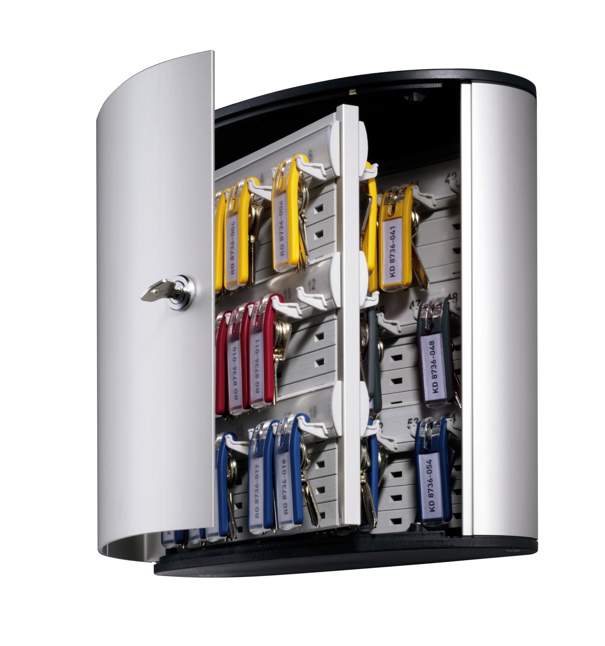 Durable Key Safe 54 Lock Box | Holds 54 Keys | Includes 6 Key Clips