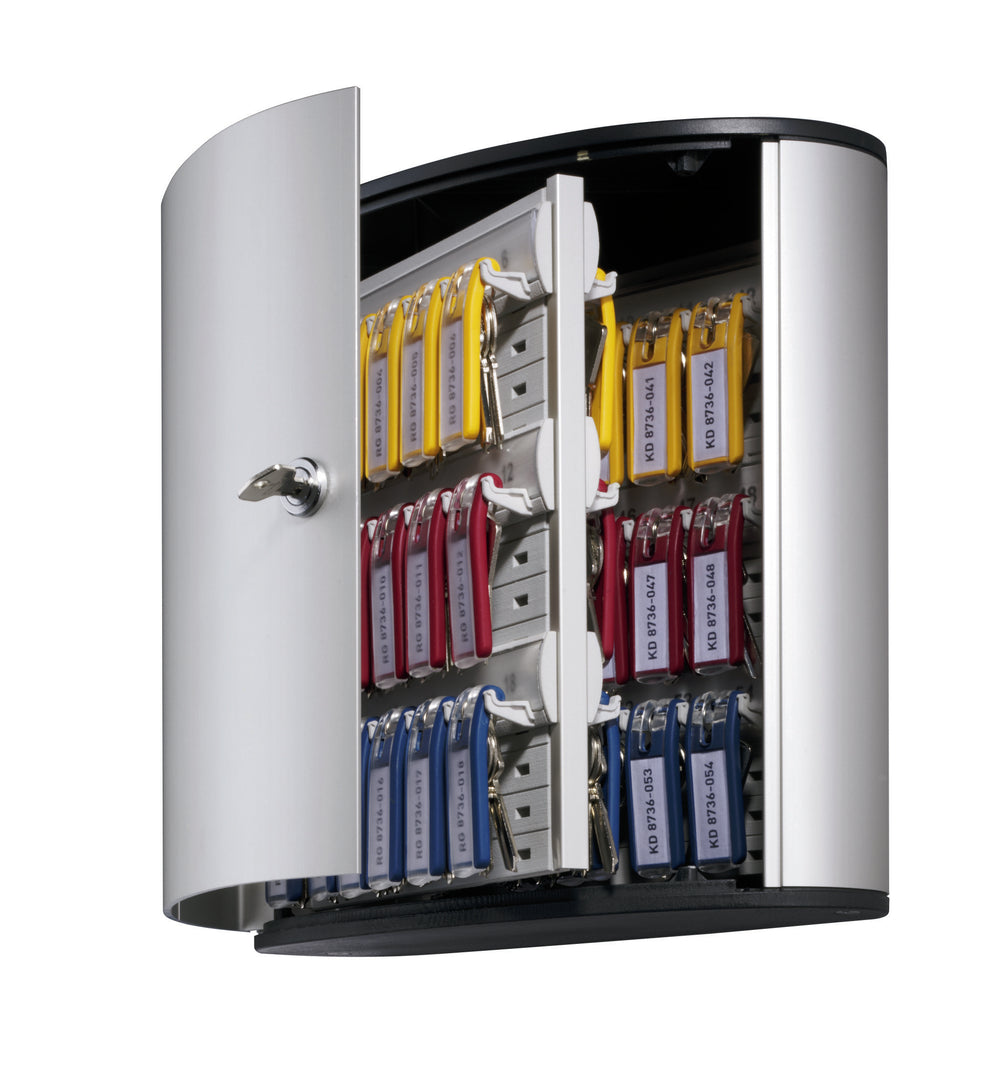 Durable Key Roster Durable Key Safe 54 Lock Box | Holds 54 Keys | Includes 6 Key Clips