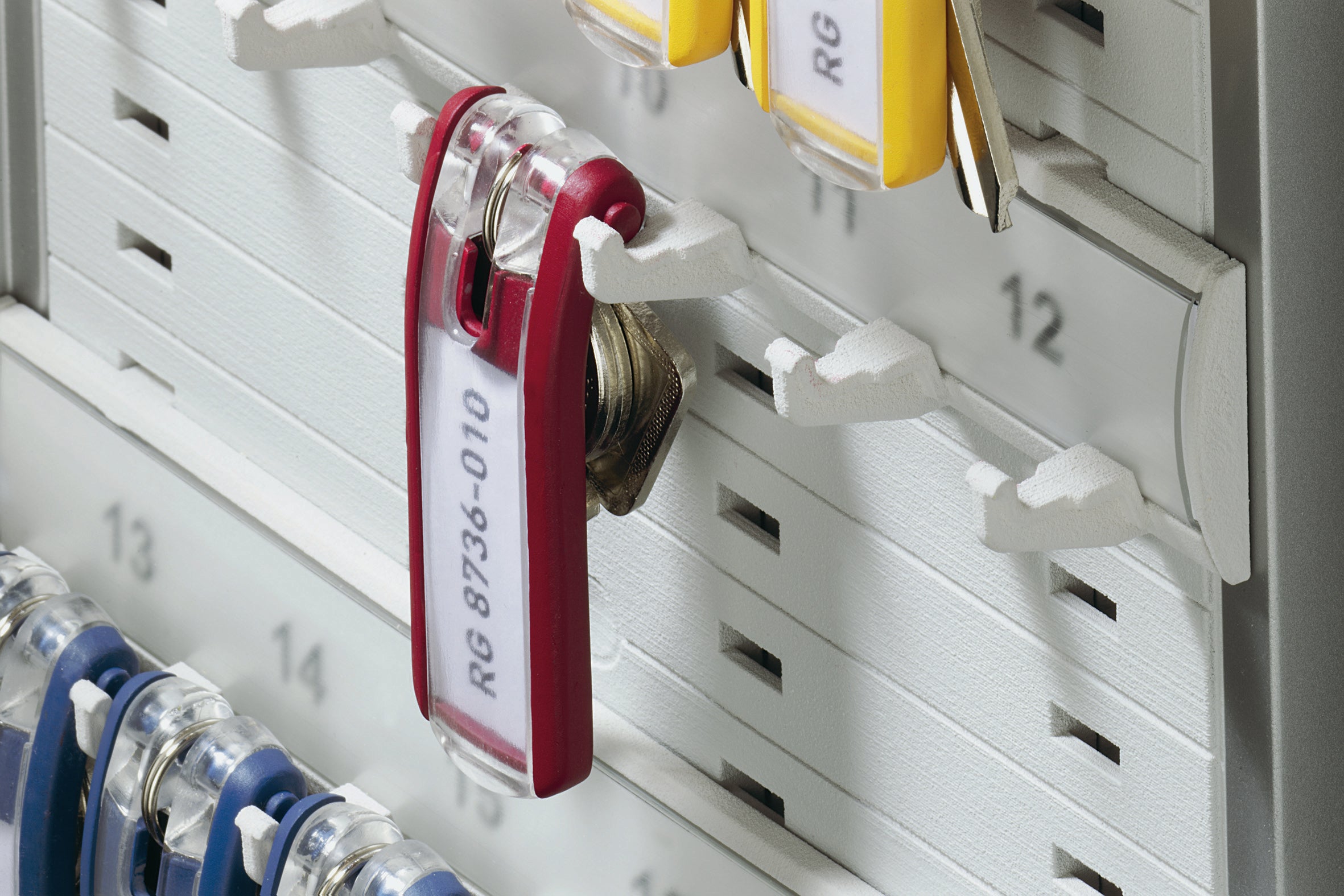 Durable Key Safe 54 Lock Box | Holds 54 Keys | Includes 6 Key Clips