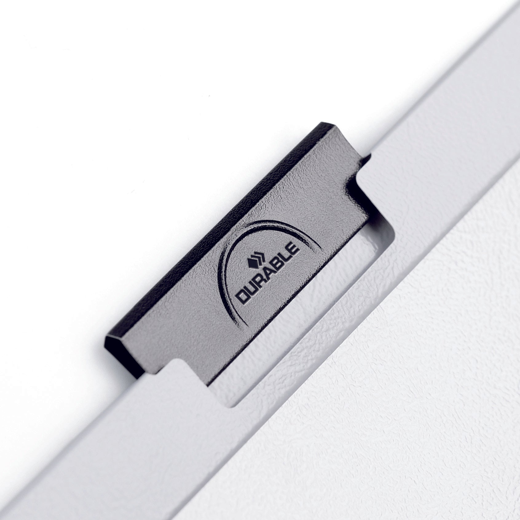 Durable DURACLIP Report Cover | Letter Size | 30 Sheet Capacity | Black | 25 Box