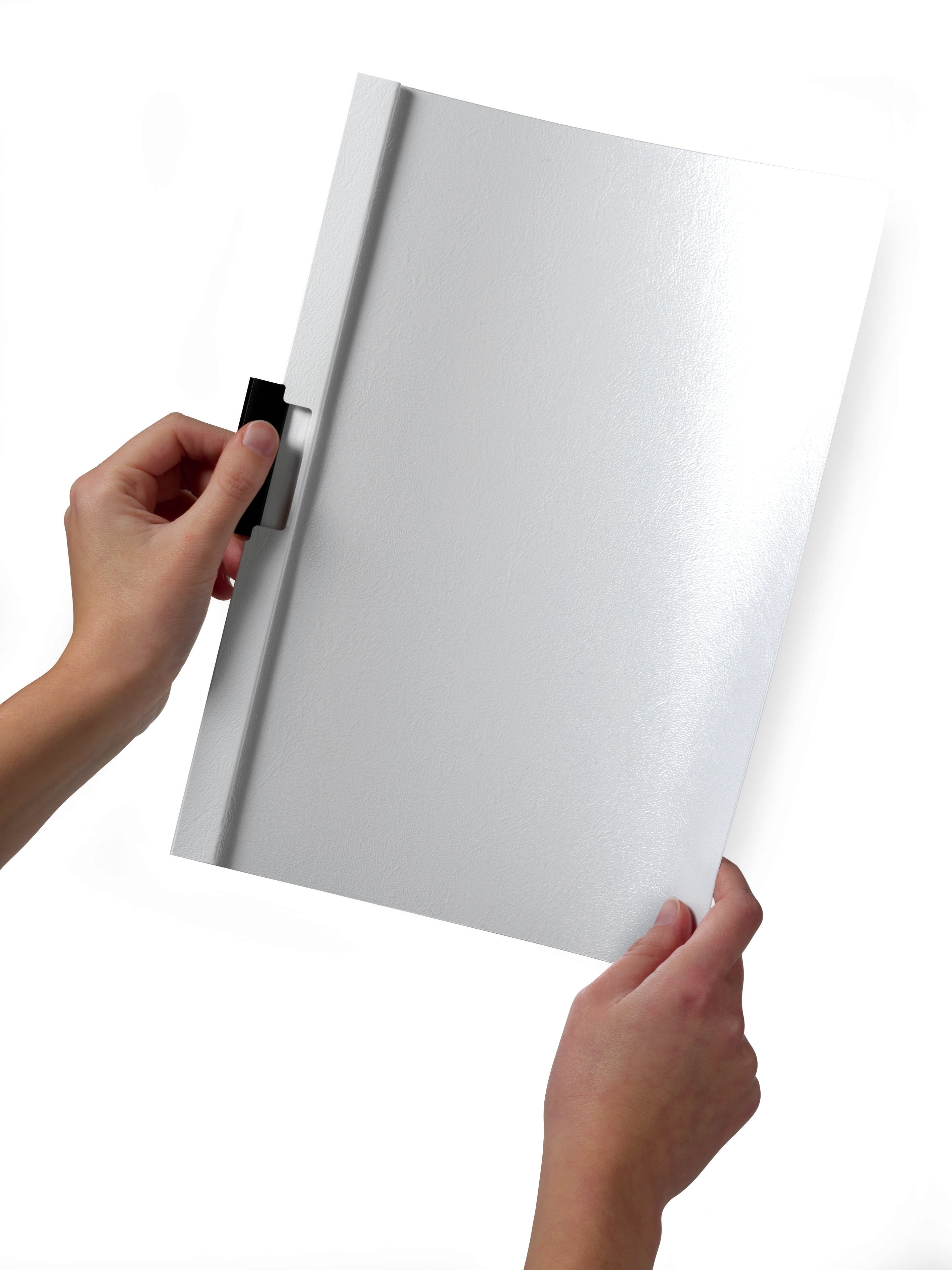 Durable DURACLIP Report Cover | Letter Size | 30 Sheet Capacity | Red | 25 Box