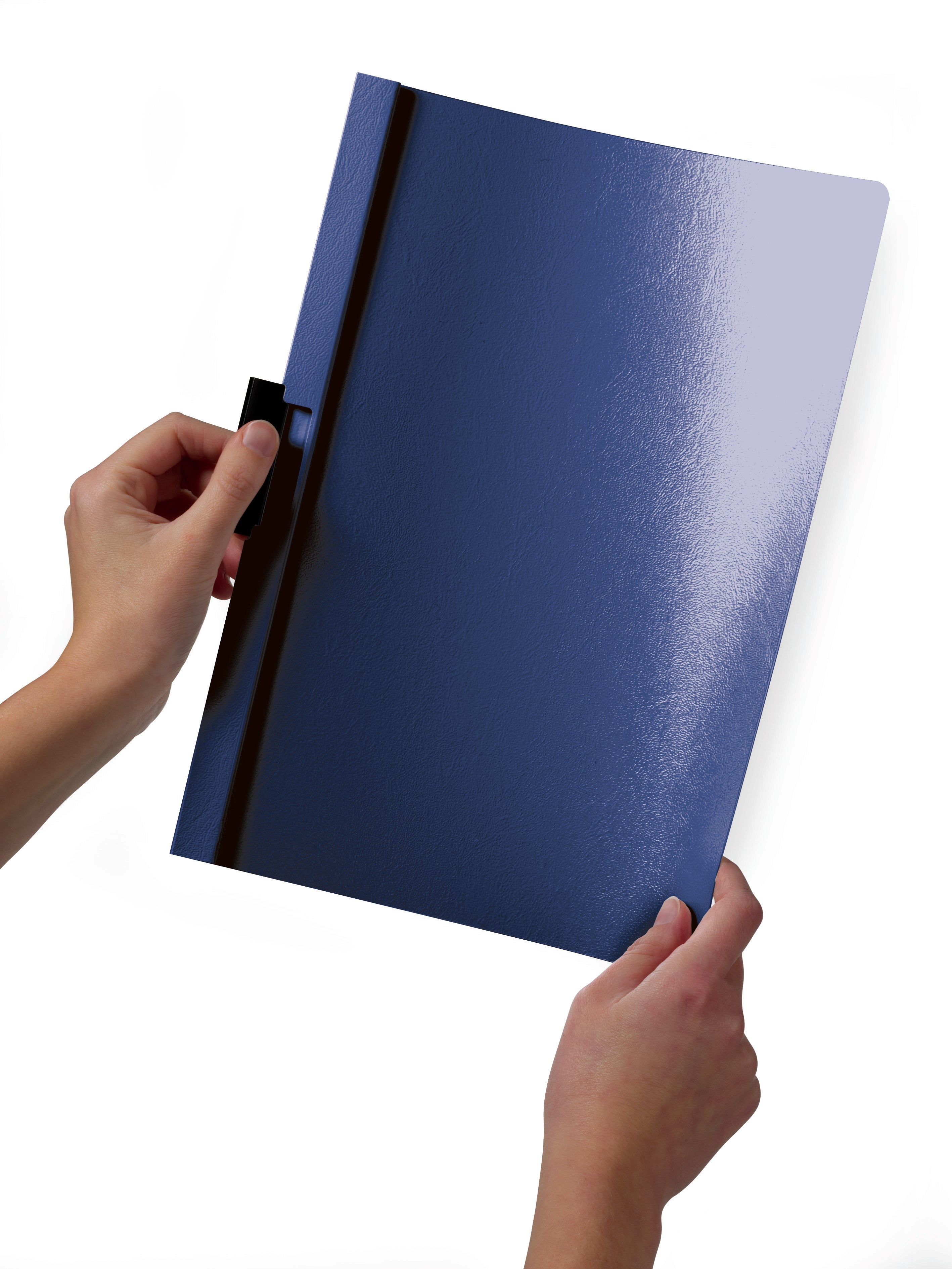 Durable DURACLIP Report Cover| Letter Size | 60 Sheet Capacity | Black | 25 Box