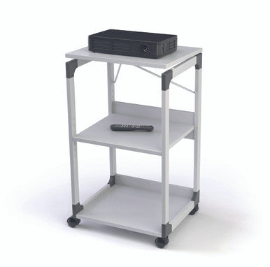 Durable Multimedia Trolley for Projectors | Light Gray