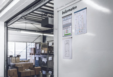 Durable DURAFIX Rail with Self-Adhesive Backing| 8.3" | Silver | 5 Pack