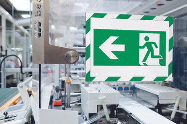 Durable DURAFRAME Security Self-Adhesive Sign Holder | Letter Size 8.5" x 11" | Green & White | 2 Pack