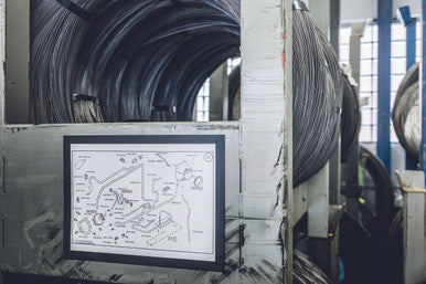 Durable DURAFRAME Magnetic Sign Holder | Letter Size  8.5" x 11" | Black | 2 Pack