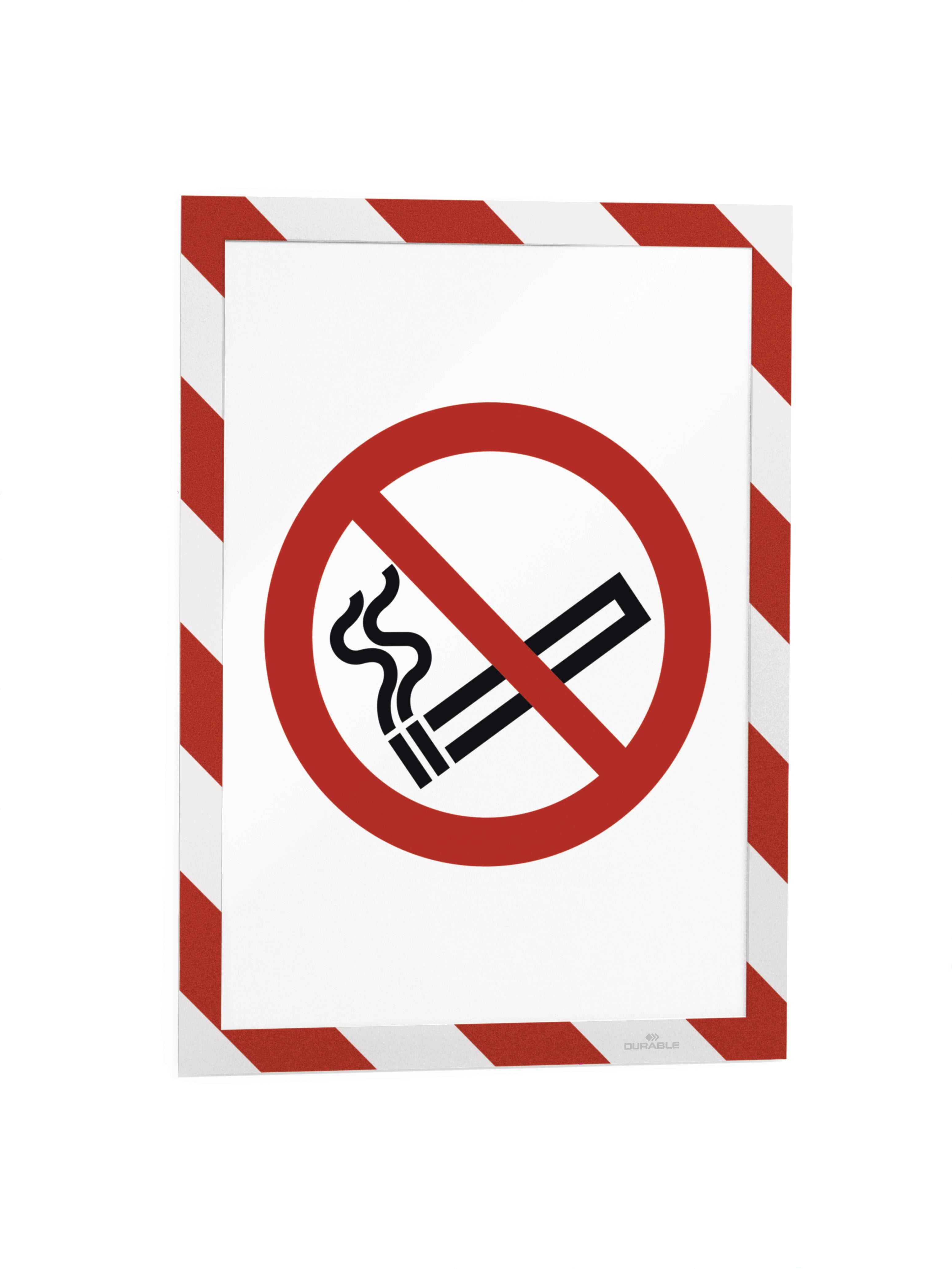 Duraframe Security Infoframe with No Smoking Sign