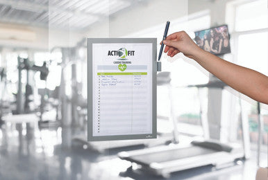 Durable DURAFRAME Self-Adhesive Magnetic Note | Letter Size 8.5" x 11" | Silver