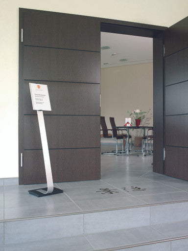 Durable INFOBASE Duo Letter Size Floor Stand | Letter Size Inserts