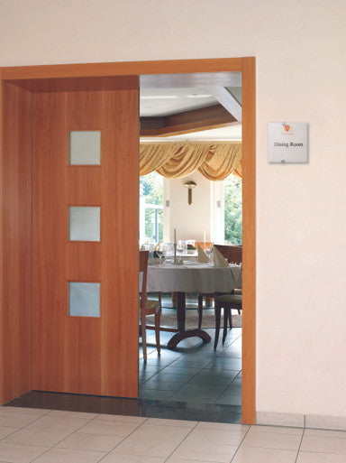 Durable CRYSTAL SIGN Door & Wall Information | 8.25" x 8.25" Inches Landscape