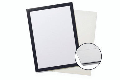 Durable DURAFRAME Grip for Textile Surfaces, Letter Size 8.5" x 11" | Black