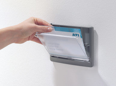 Durable Click Sign 5.875"W x 5.875"H with Panel PIN