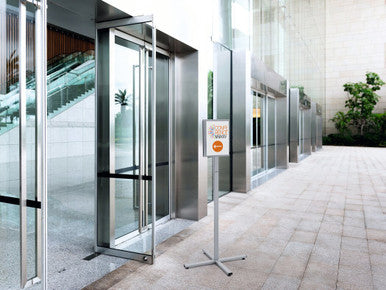 Durable INFO STAND Outdoor Floor Stand