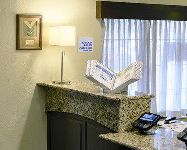 Durable VARIO Antimicrobial Desk Reference System | 10 Panels | Gray