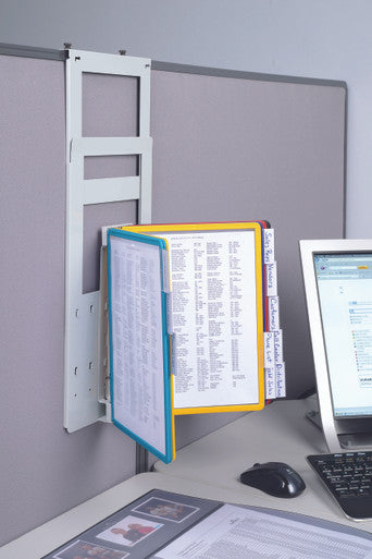 Durable VARIO Cubicle Over-the-Wall Reference System | 10 Panels | Assorted Colors