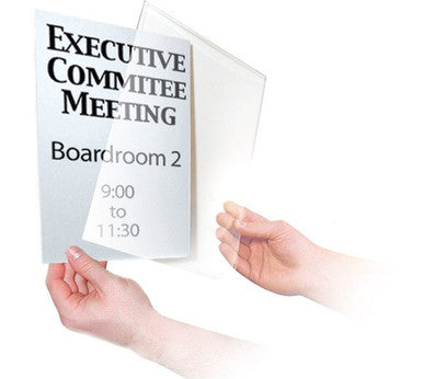 Durable SHERPA INFOBASE Floor Stand with Heavy Duty Base