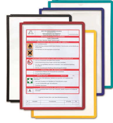 Durable SHERPA/VARIO Replacement Panels | Assorted Colors | 5 Pack