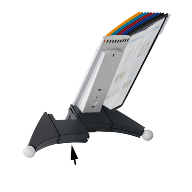 Durable SHERPA Extension Set for Desk Reference System | 10 Panels | Assorted Colors