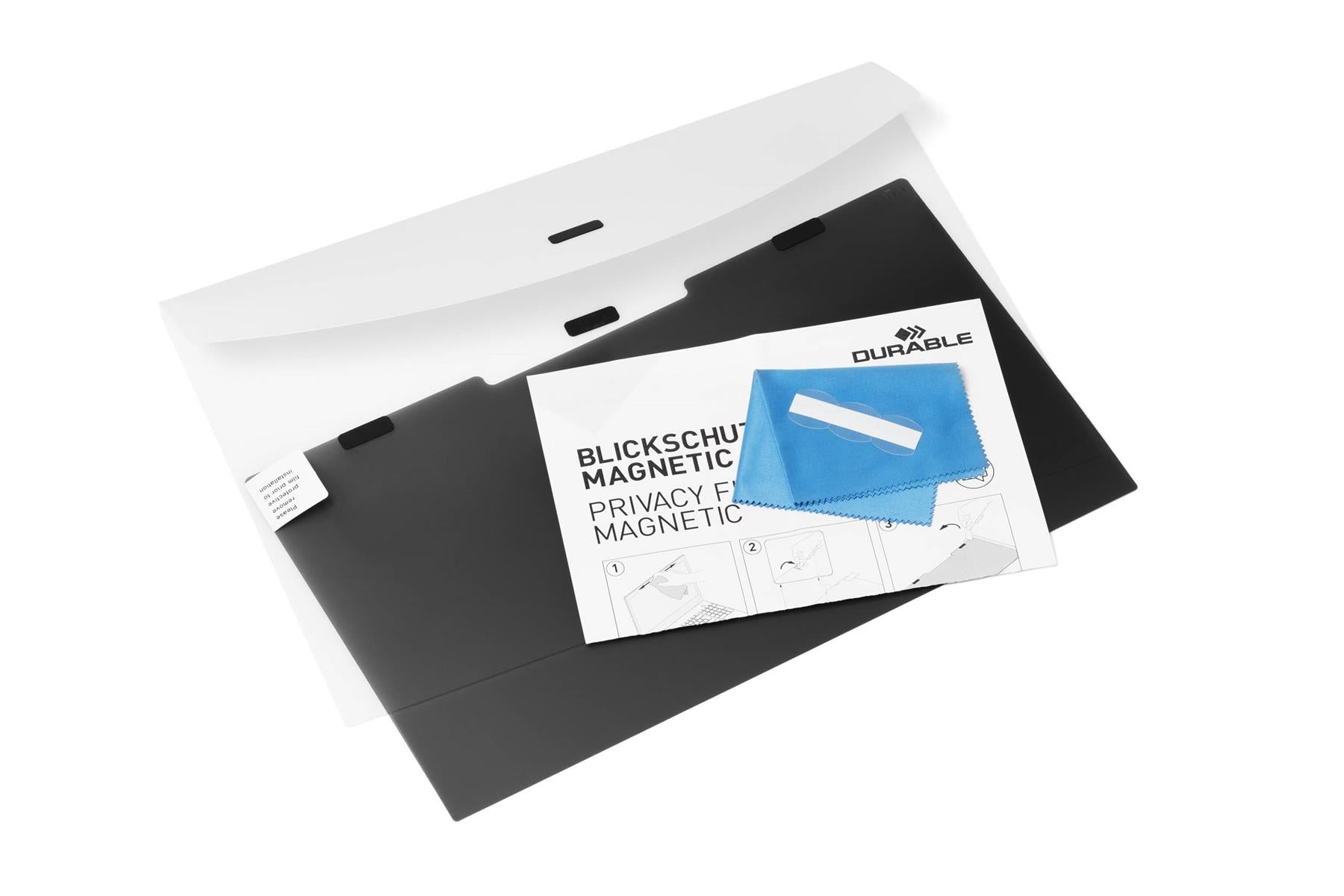 Durable Anti-glare Magnetic Privacy Filter with Blue Light Filter 14.1"