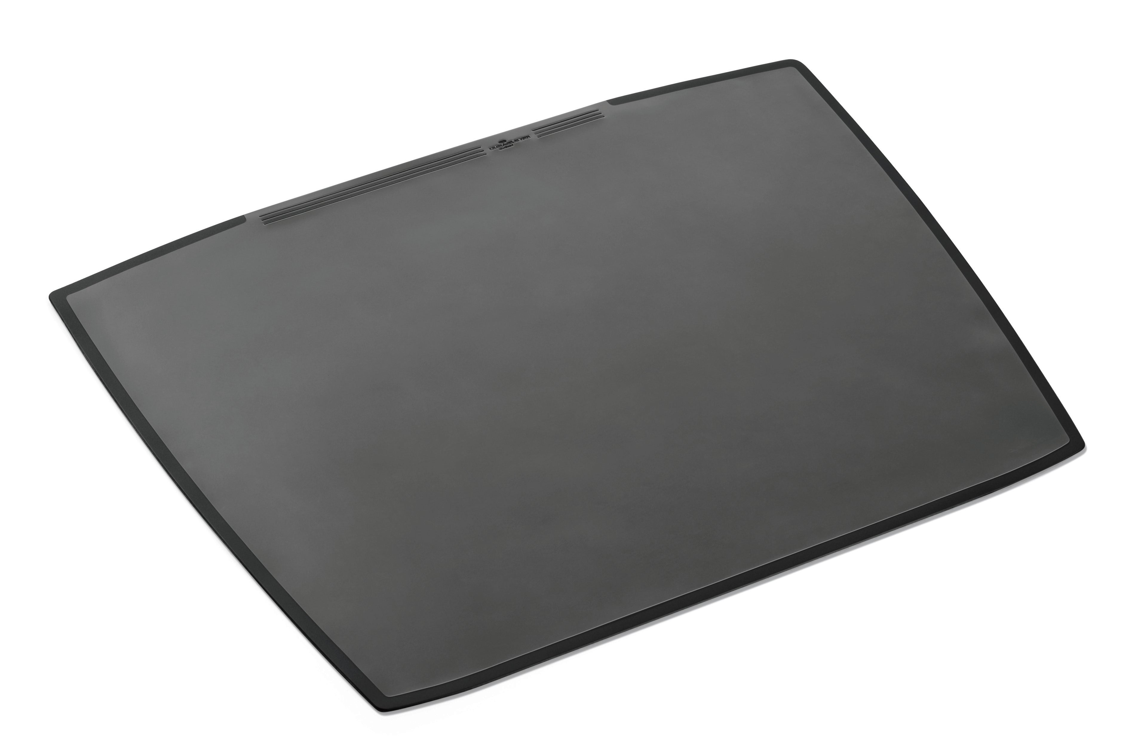 Durable Desk Pad with Transparent Overlay | 25.5" x 20.5"| Black | 5 Pack