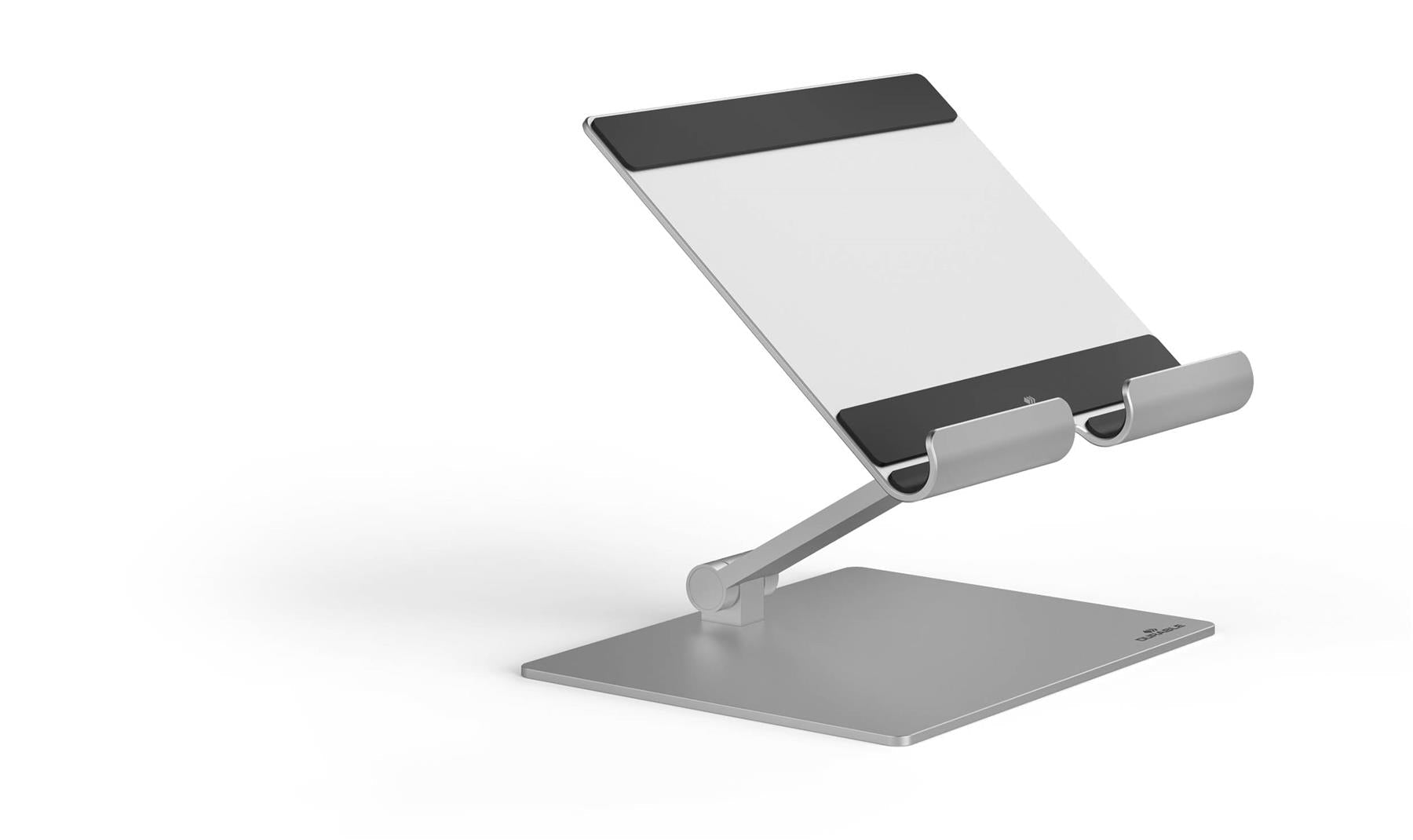 Durable Premium Aluminum Tablet Holder Rise Desk Stand | Foldable