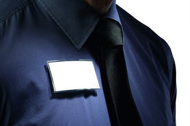 Durable Deluxe Convex Name Badge with Combi Clip | 25 Box