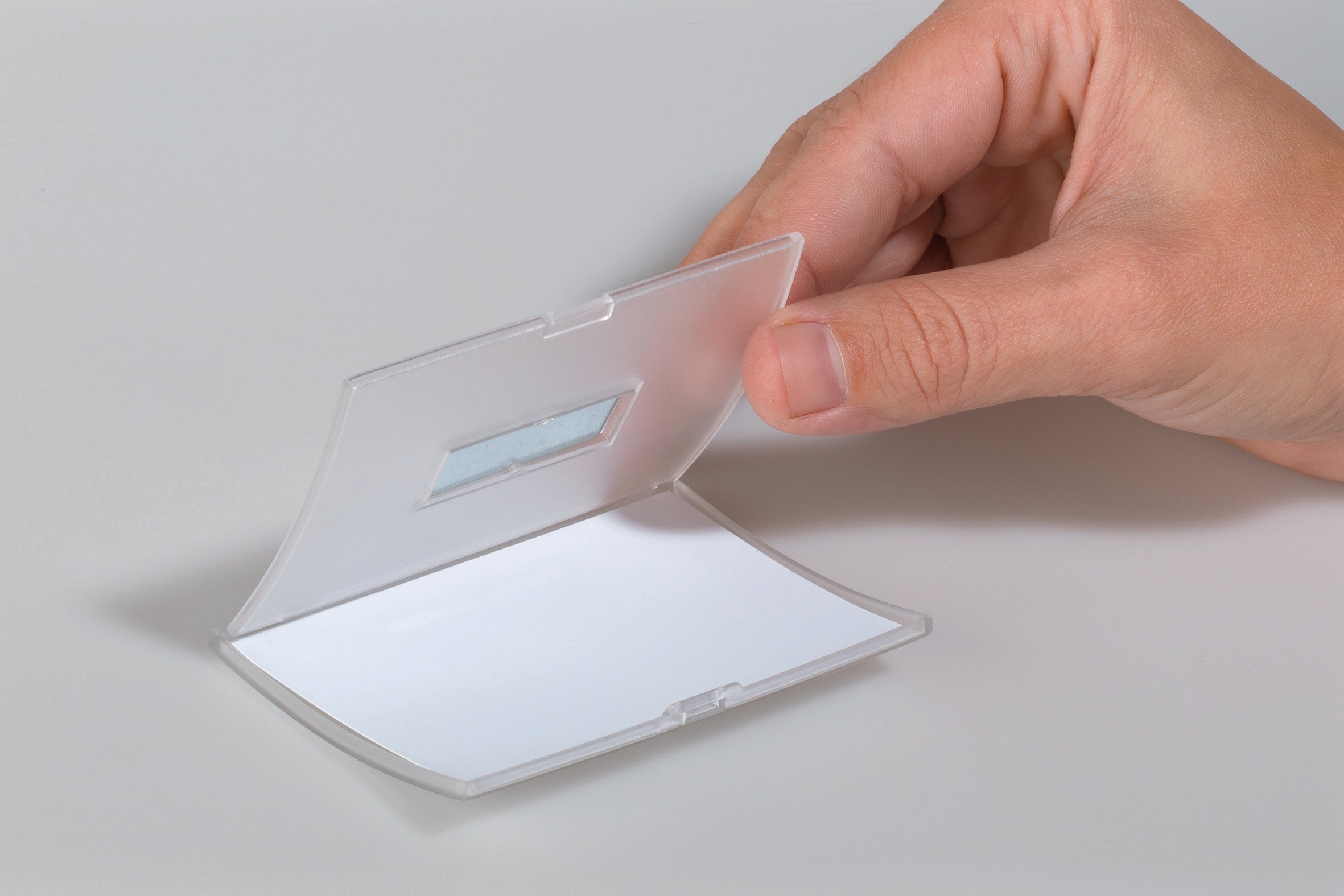 Durable CLICK FOLD Magnet Name Tag Badge Holders & Inserts | 10 Pack | 2.25" x 3.5" Inches