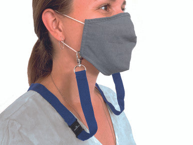 Durable Face Mask Lanyard | Black | 10 Box