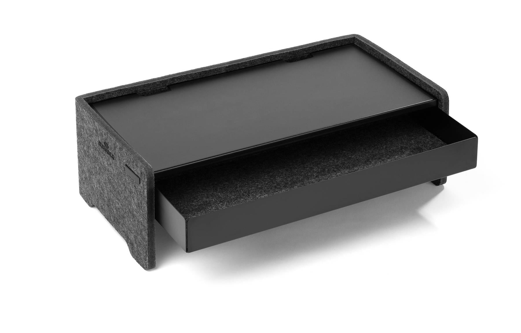 Durable EFFECT Felt Lined Metal Drawer for Monitor Riser Stand | 8.7" Inches