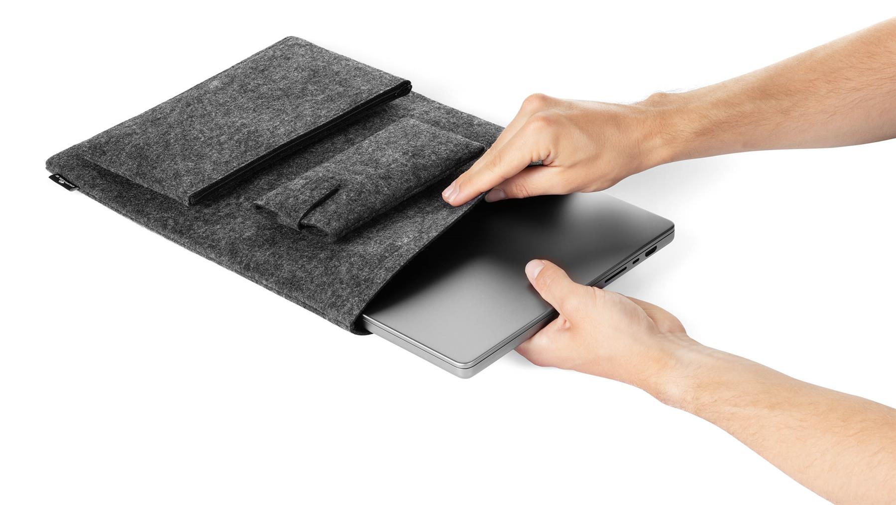 Durable EFFECT Recycled Felt Laptop MacBook Bag Case Sleeve | 16.4"