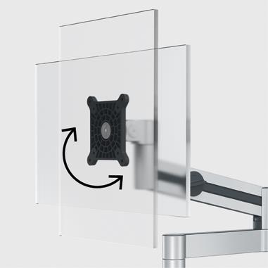 Durable Monitor Mount PRO with Arm for 1 Screen | Desk Clamp Attachment