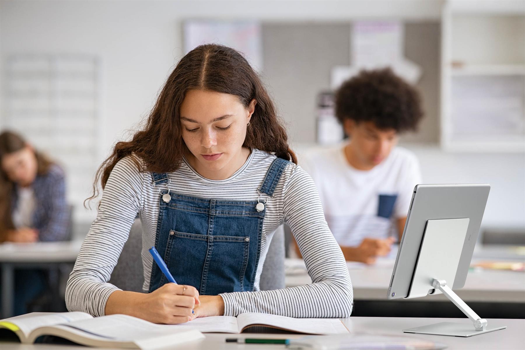 Durable Premium Aluminum Tablet Holder Rise Desk Stand | Foldable