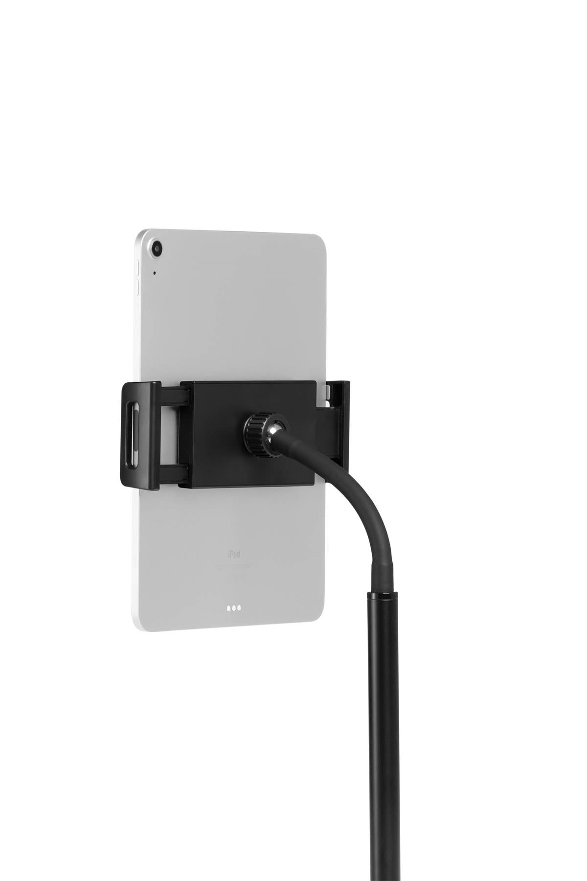 Durable TWIST 360 Gooseneck Tablet and Phone Holder iPad Desk Stand | Black