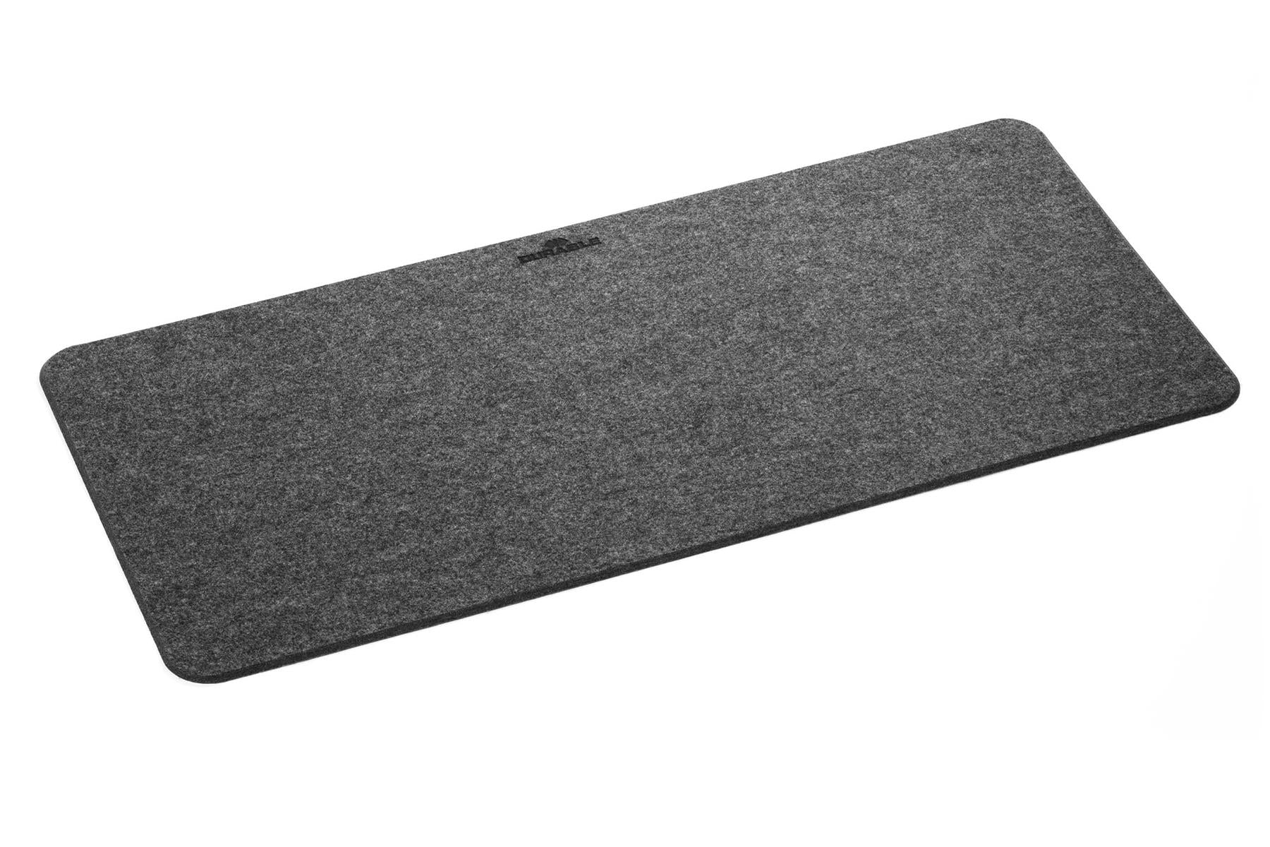 Durable EFFECT Premium Soft Felt Desk Mat with Fold Out Phone Holder | 27.5" x 13" Inches