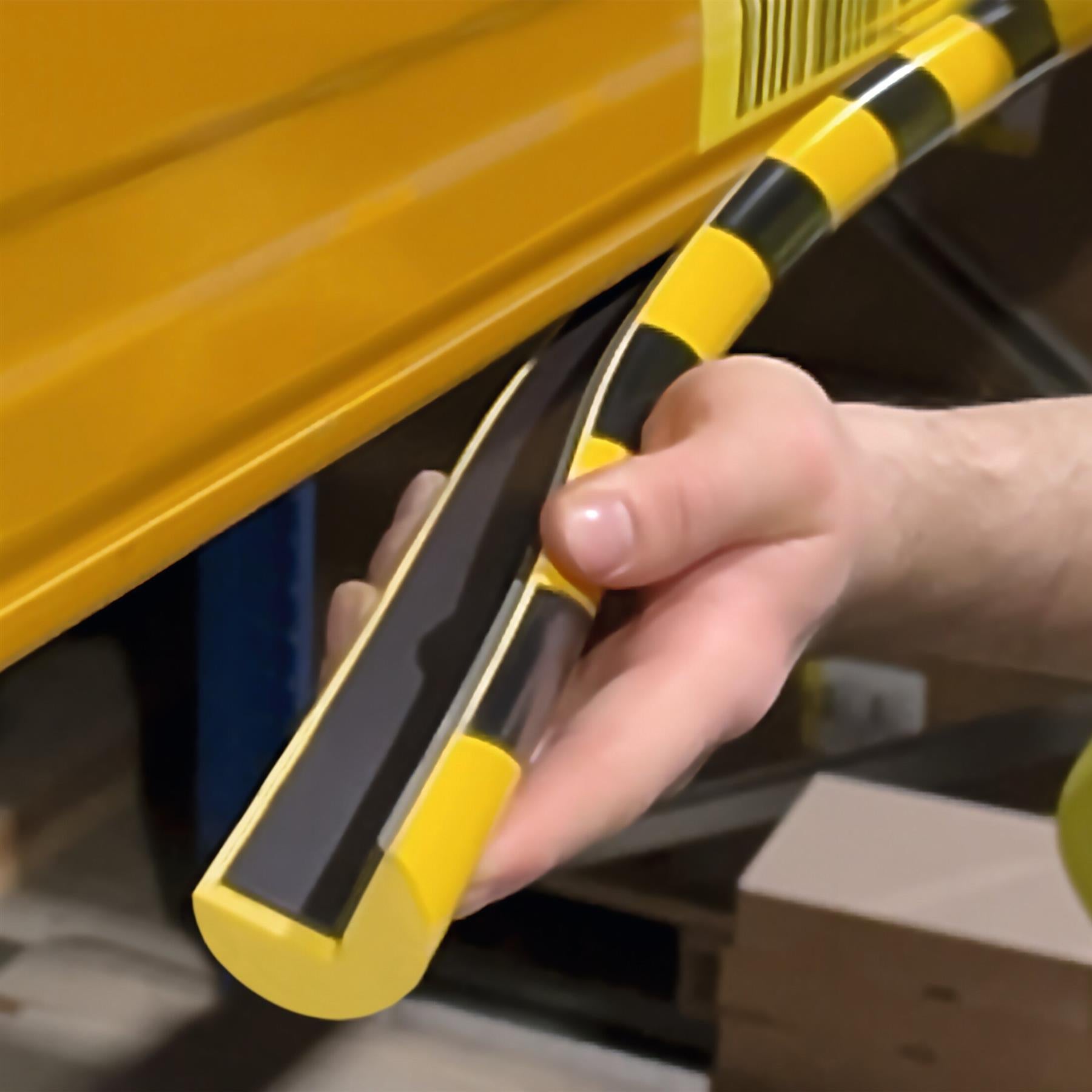 Durable Magnetic Corner Protection Profile C25R | High-Impact Edge Protection 1M | Pack of 5