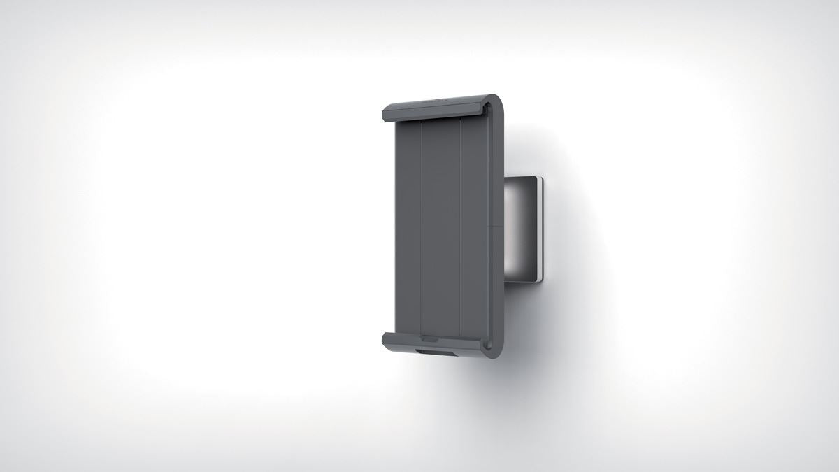 Durable Aluminum Tablet Holder iPad Wall Arm Mount | Lockable & Rotatable